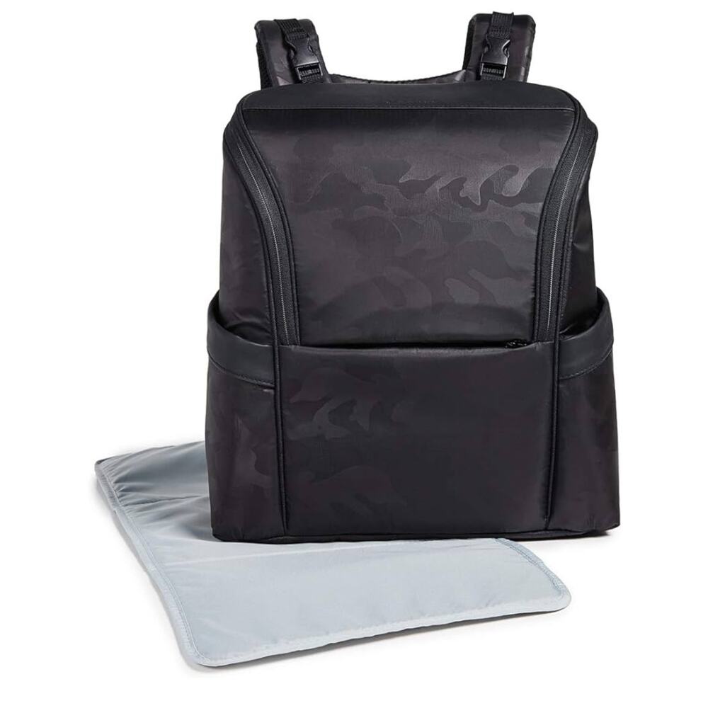 Skip Hop Diaper Bag Backpack in Black Camo